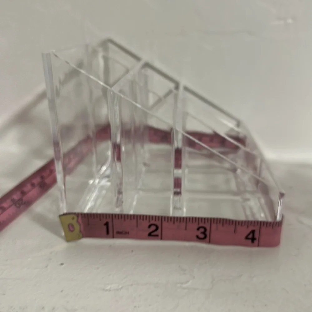 3 pc acrylic cosmetic organizers bundle